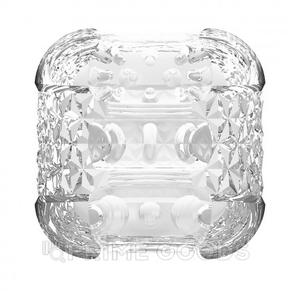 Мастурбатор с текстурированным каналом Crystle прозрачный от sex shop primegoods фото 5