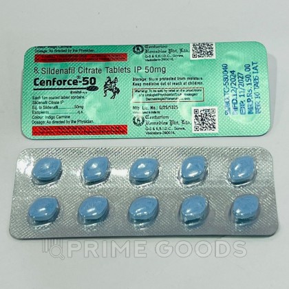 Препарат для усиления потенции Cenforce 50 mg (10 таб.) от sex shop primegoods фото 4