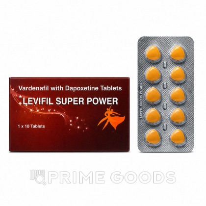 Мужской препарат Levifil Power (Vardenafil & Dapoxetine) 10 таб. от sex shop primegoods