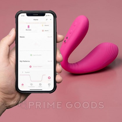 Двойной смарт-вибратор Lovense Dolce (ранее Quake) от sex shop primegoods фото 9