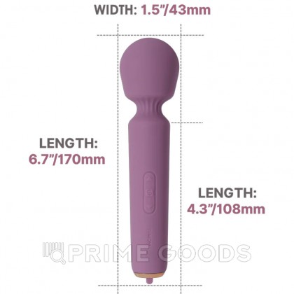 Интерактивный мини Wand вибратор Emma Neo розовый от SVAKOM от sex shop primegoods фото 4