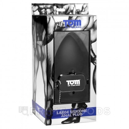 Анальная пробка XL Tom of Finland, 14 см. Черный от sex shop primegoods фото 4