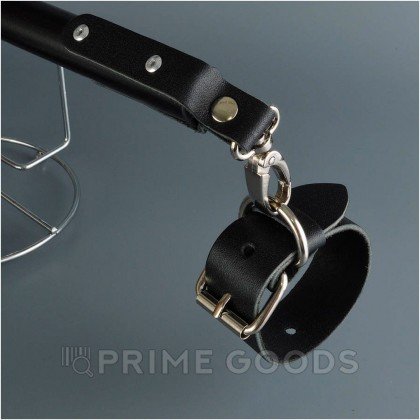 Распорка-комплект с ошейником и наручниками от sex shop primegoods фото 2