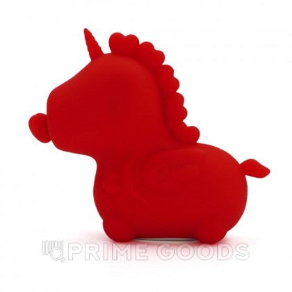 Вибромассажер Unihorn - Cupid's Beau с функцией пульсации, красный от sex shop primegoods