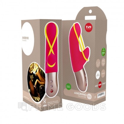 Вибратор AMORINO от Fun Factory (розовый/золотой) от sex shop primegoods фото 2