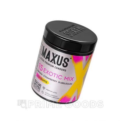 Презервативы ароматизированные MAXUS Exotic Mix 15шт. от sex shop primegoods фото 2