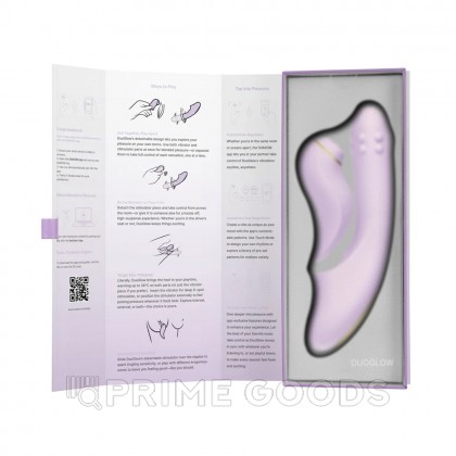 Вибромассажер со съёмным клиторальным пульсатором DuoGlow Svakom от sex shop primegoods фото 8