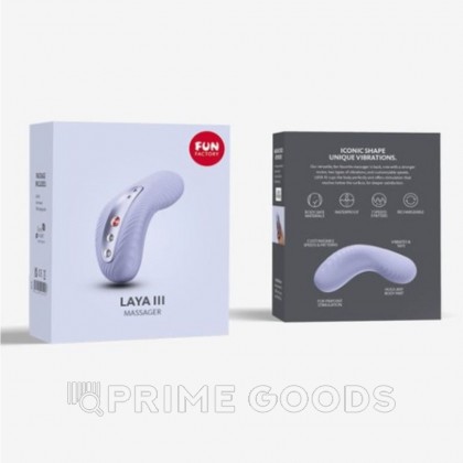 Универсальный вибромассажер Fun Factory Laya III (светло-фиолетовый) от sex shop primegoods фото 6