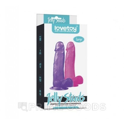 Фаллоимитатор Lovetoy Crystal Dildo Large (20×4,1 см) розовый от sex shop primegoods фото 6