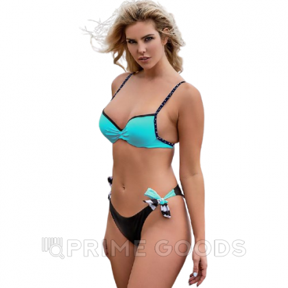 Купальник тройка Stripe Blue (M) от sex shop primegoods