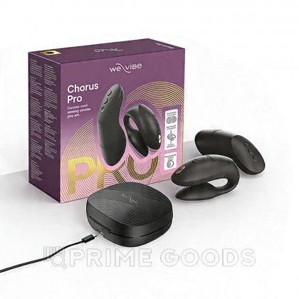Вибратор для пар We-Vibe Chorus Pro, черный от sex shop primegoods фото 18