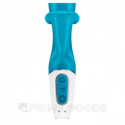 Вибратор-кролик Embrace me berry Satisfyer, бирюзовый от sex shop primegoods фото 7