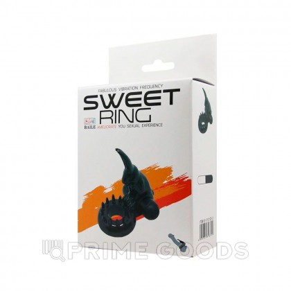 Эрекционное виброкольцо Sweet Vibrating Ring от sex shop primegoods фото 10