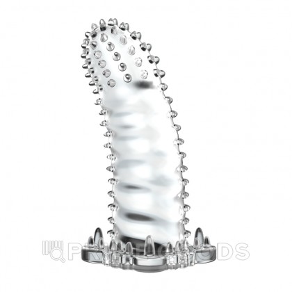 Насадка на член, прозрачная (13×4,5 см) от sex shop primegoods фото 7