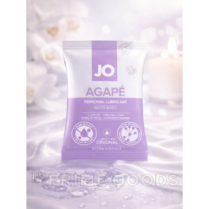 Лубрикант на водной основе JO Agape, 5 мл от sex shop primegoods фото 2