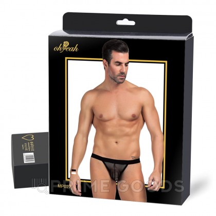 Стринги мужские в сетку белые (S) от sex shop primegoods фото 2