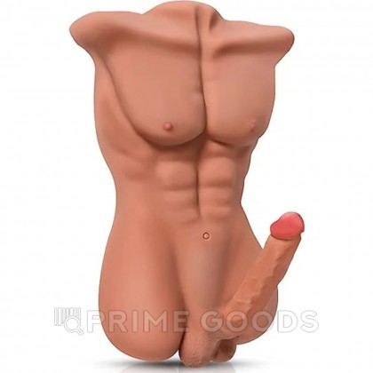 Спортивное мужское тело с фаллоимитатором (8,5 кг.) от sex shop primegoods