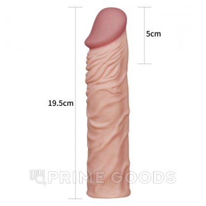 Насадка на пенис Pleasure X-TENDER (18,5*3,9) от sex shop primegoods фото 3
