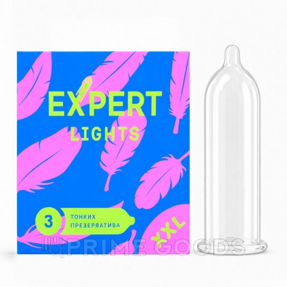 Презервативы EXPERT Light XXL, ультратонкие, увеличенного размера, 3 шт от sex shop primegoods