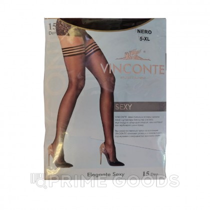 Чулки Vinconte, 5XL (48-50) от sex shop primegoods фото 2