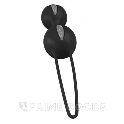 Вагинальные шарики Fun factory SMARTBALLS DUO, черно-серые от sex shop primegoods фото 5