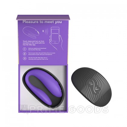 Вибратор для пар We-Vibe Sync Go светло-фиолетовый от sex shop primegoods фото 4
