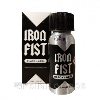 Попперс Iron Fist Black Label 24 мл. от sex shop primegoods фото 5
