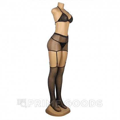 Бодисетка со стразами Diamond (L-XL) от sex shop primegoods фото 7