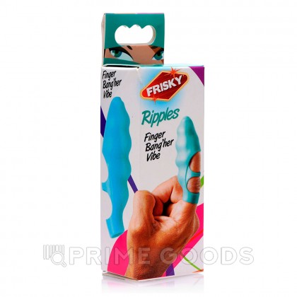 Вибрирующая насадка на палец Finger Bang-her, 8.8 см от sex shop primegoods фото 2