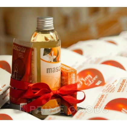 Тонизирующее массажное масло с цитрусовым ароматом Masculan 200 мл от sex shop primegoods фото 2