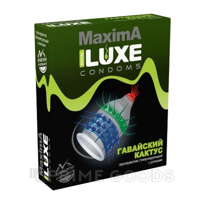 Презерватив Luxe MAXIMA №1 Гавайский кактус от sex shop primegoods