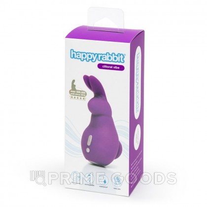 Клиторальный вибратор Happy Rabbit Mini Ears фиолетовый от sex shop primegoods фото 4