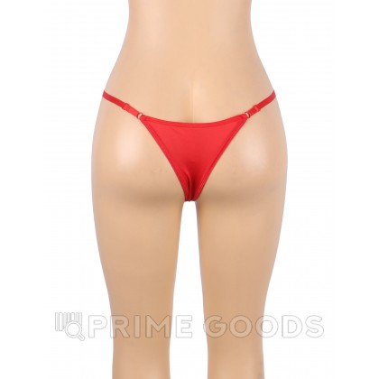 G-стринги Sexy Floral, красные, S от sex shop primegoods фото 8