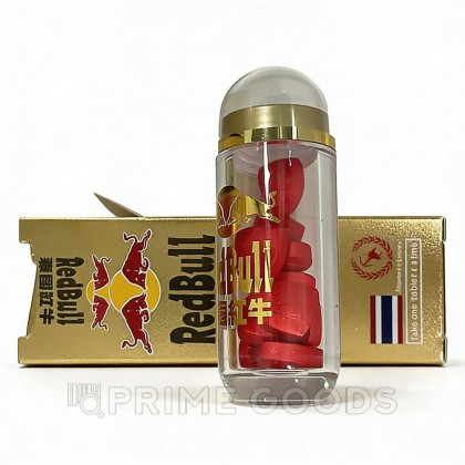 Возбуждающее средство для мужчин Red bull (Красный бык) 10 табл. от sex shop primegoods фото 3
