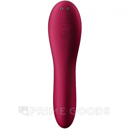 Вакуумный стимулятор с вибрацией Dual Crush Satisfyer от sex shop primegoods фото 6