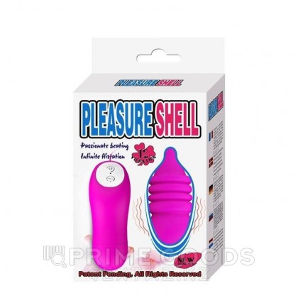 Виброяйцо с вибрацией и пультом ДУ Shell от sex shop primegoods фото 2