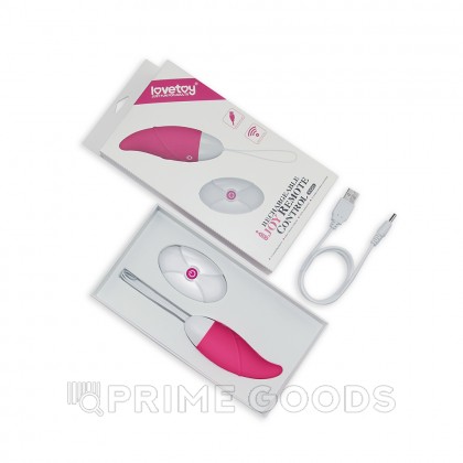 Вибро яйцо с пультом IJOY (розовый) от sex shop primegoods фото 3