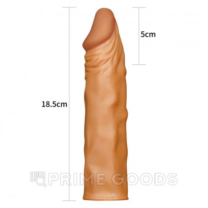 Насадка на пенис Pleasure X-TENDER (18,5*4,3) от sex shop primegoods фото 4