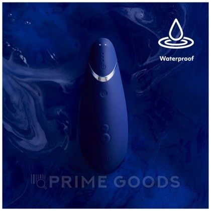 Бесконтактный клиторальный стимулятор Womanizer Premium 2 Blueberry от sex shop primegoods фото 7
