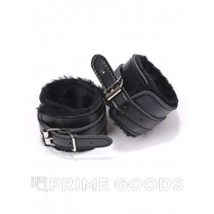 Наручники на меху SM Bondage Black от sex shop primegoods