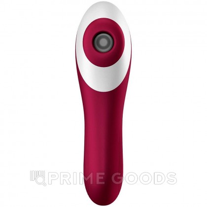 Вакуумный стимулятор с вибрацией Dual Crush Satisfyer от sex shop primegoods фото 3