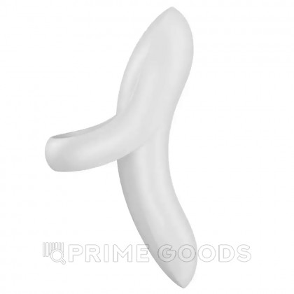 Вибратор на палец Satisfyer Bold Lover белый от sex shop primegoods фото 6