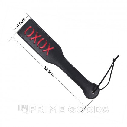 Паддл XOXO black от sex shop primegoods фото 2