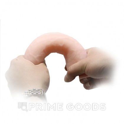 Реалистичный фаллоимитатор Baile из киберкожи (24×4,5 см) гнущийся от sex shop primegoods фото 7