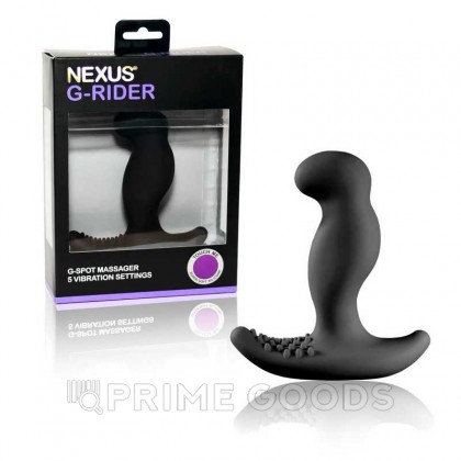 Вибро-стимулятор простаты и G-точки NEXUS Grider черный от sex shop primegoods фото 4