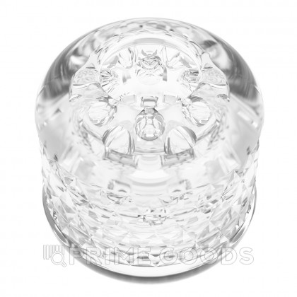 Мастурбатор с текстурированным каналом Cory прозрачный от sex shop primegoods фото 6