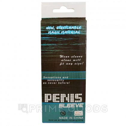 Насадка для пениса с мягкими усиками, прозрачная от sex shop primegoods фото 2