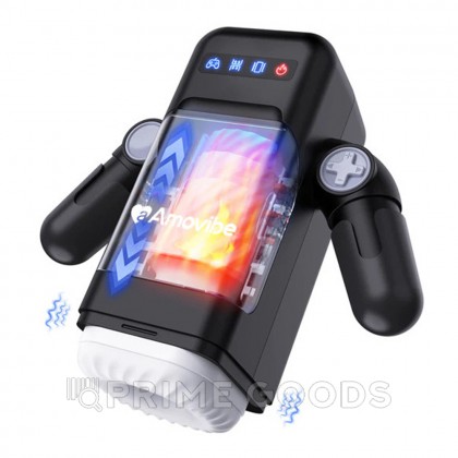 Инновационный робот-мастурбатор Game Cup от Amovibe, чёрный от sex shop primegoods фото 2