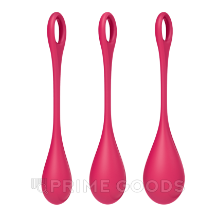 Набор вагинальных шариков Satisfyer Yoni Power 1 розовые от sex shop primegoods фото 6