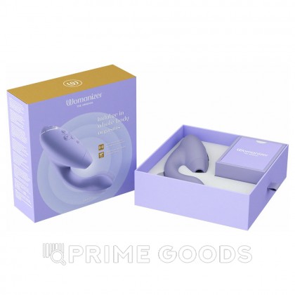 Бесконтактный клиторальный стимулятор Womanizer Duo 2, сиреневый от sex shop primegoods фото 10